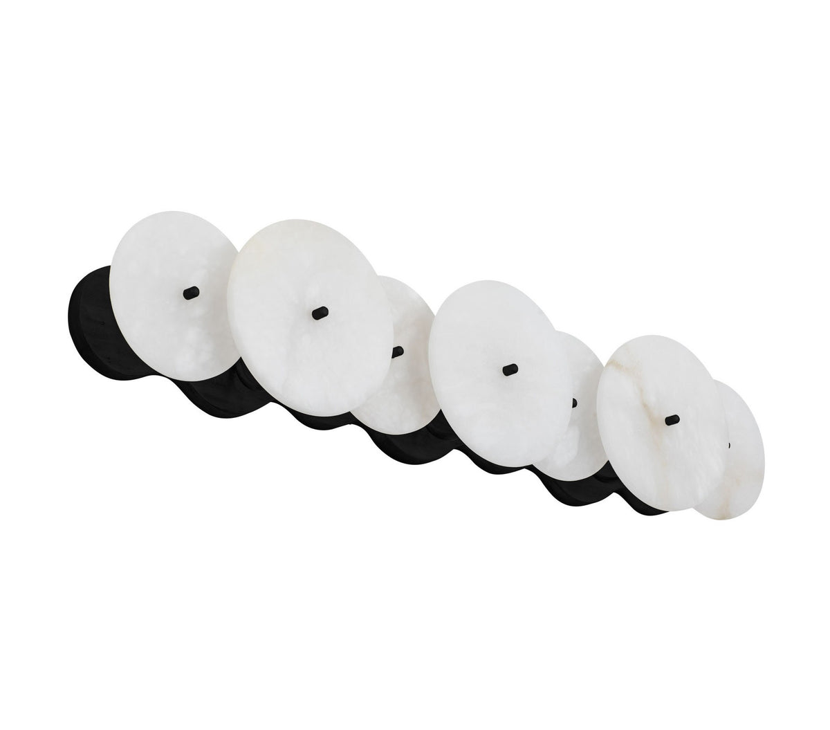 Lunavey Modern Alabaster Disc Vanity Light