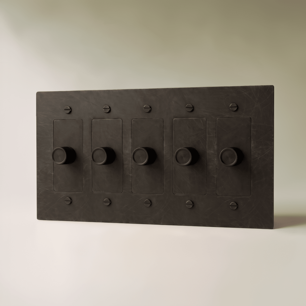 Norvessa Vintage Brass Rotary Dimmer Switch