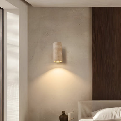 Torvela Japandi Travertine Wall Light