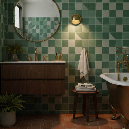 Compact Brass Wall Sconce