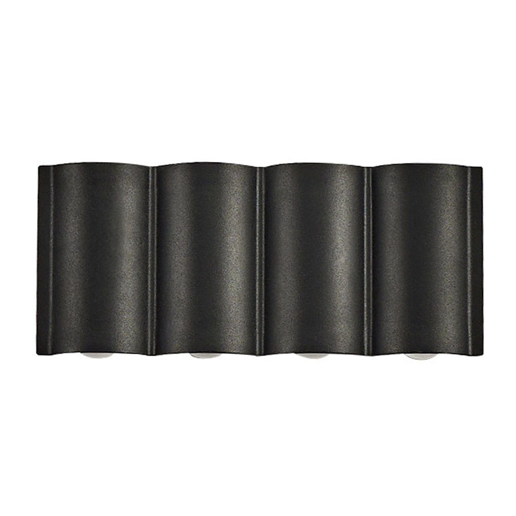 Wave LED Outdoor Wall Light