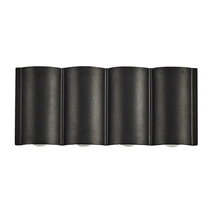 Wave LED Outdoor Wall Light