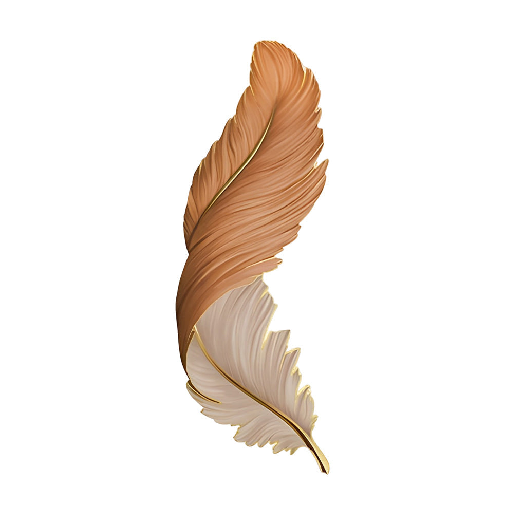 Sculpted Plume LED Wall Light