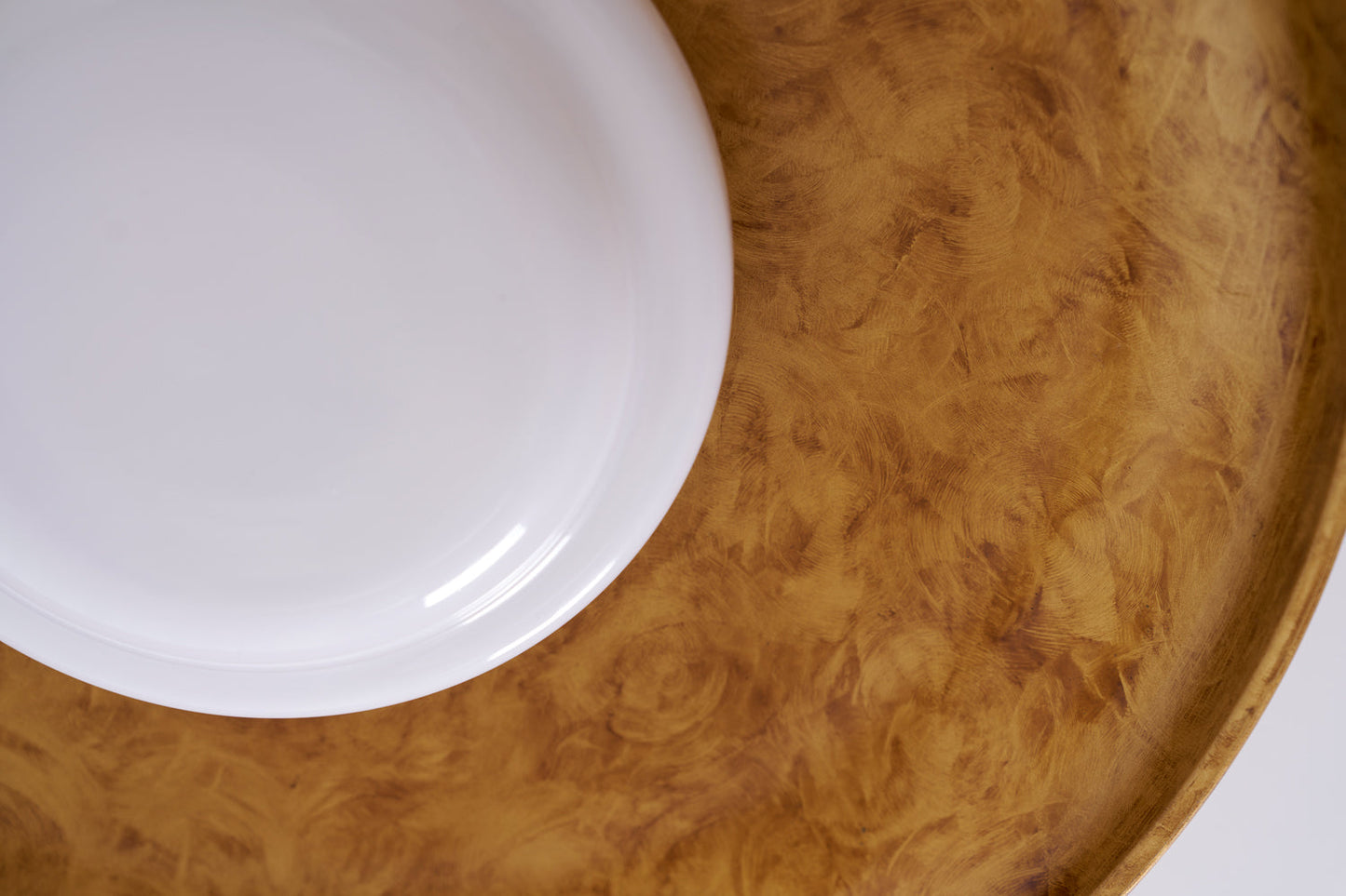 Wide Disc Flush Ceiling Light