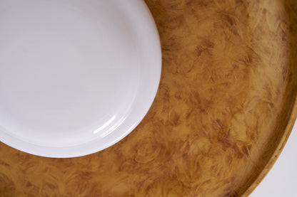 Wide Disc Flush Ceiling Light