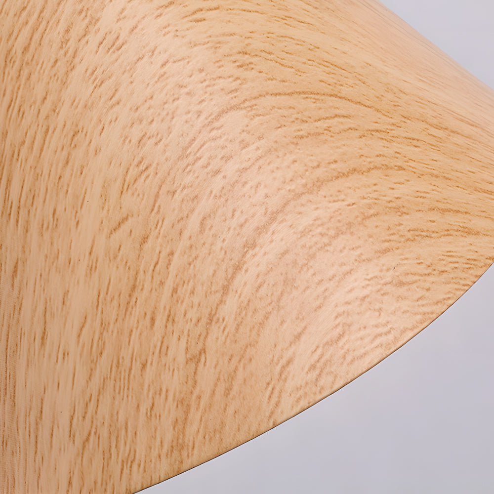 Linnoro Scandinavian Wood-Effect Swing Arm Wall Light