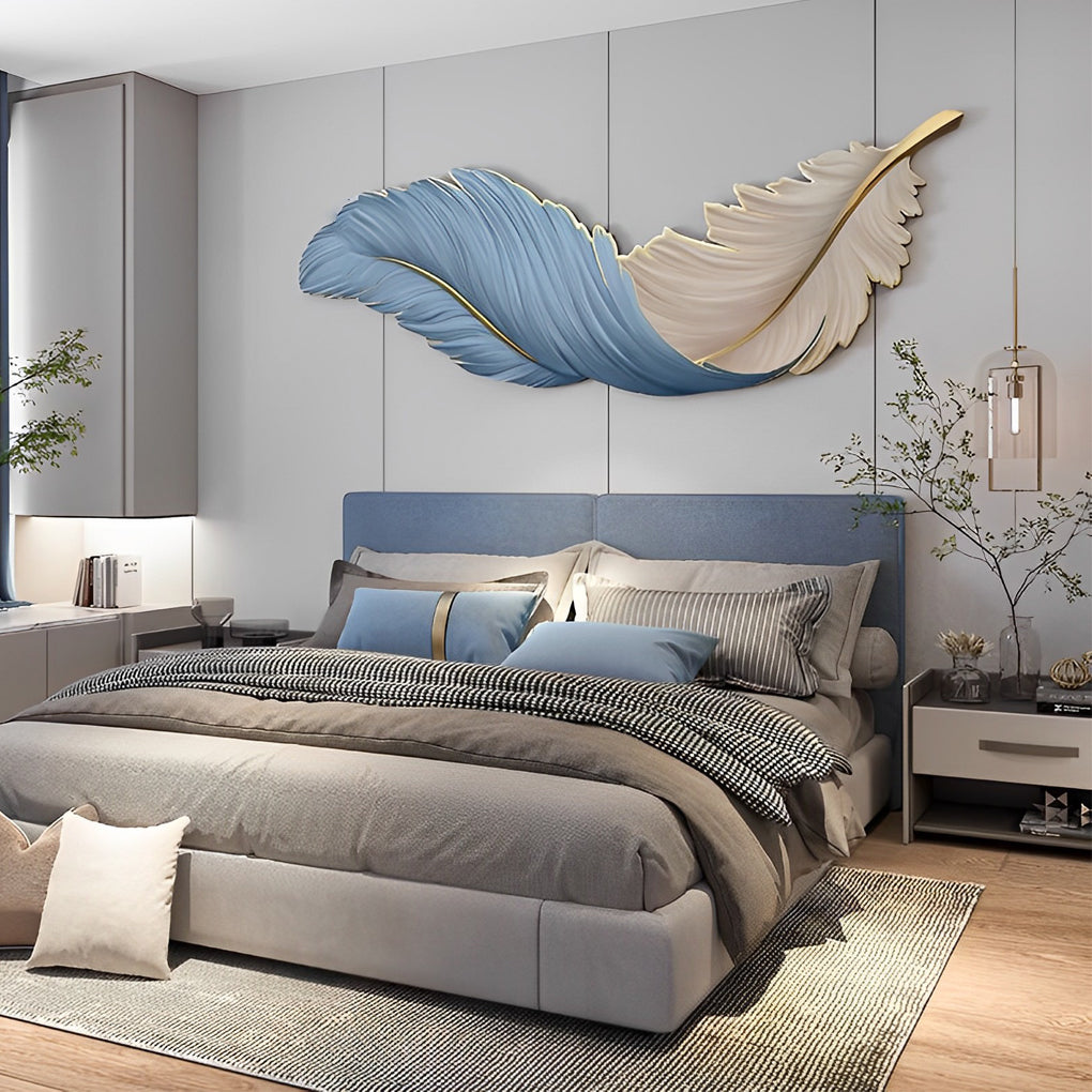 Sculpted Plume LED Wall Light