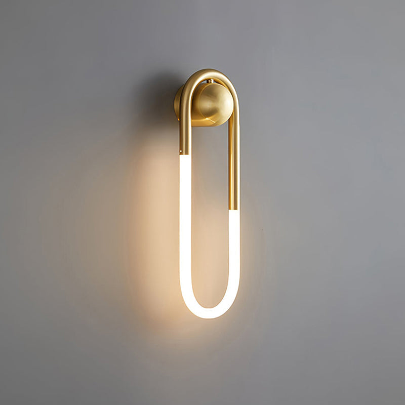 Oval Acrylic Tube Wall Light