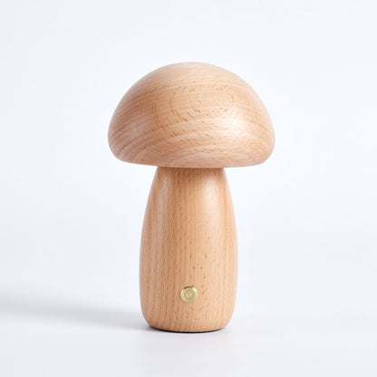 Fungara Scandinavian Wood Table Lamp