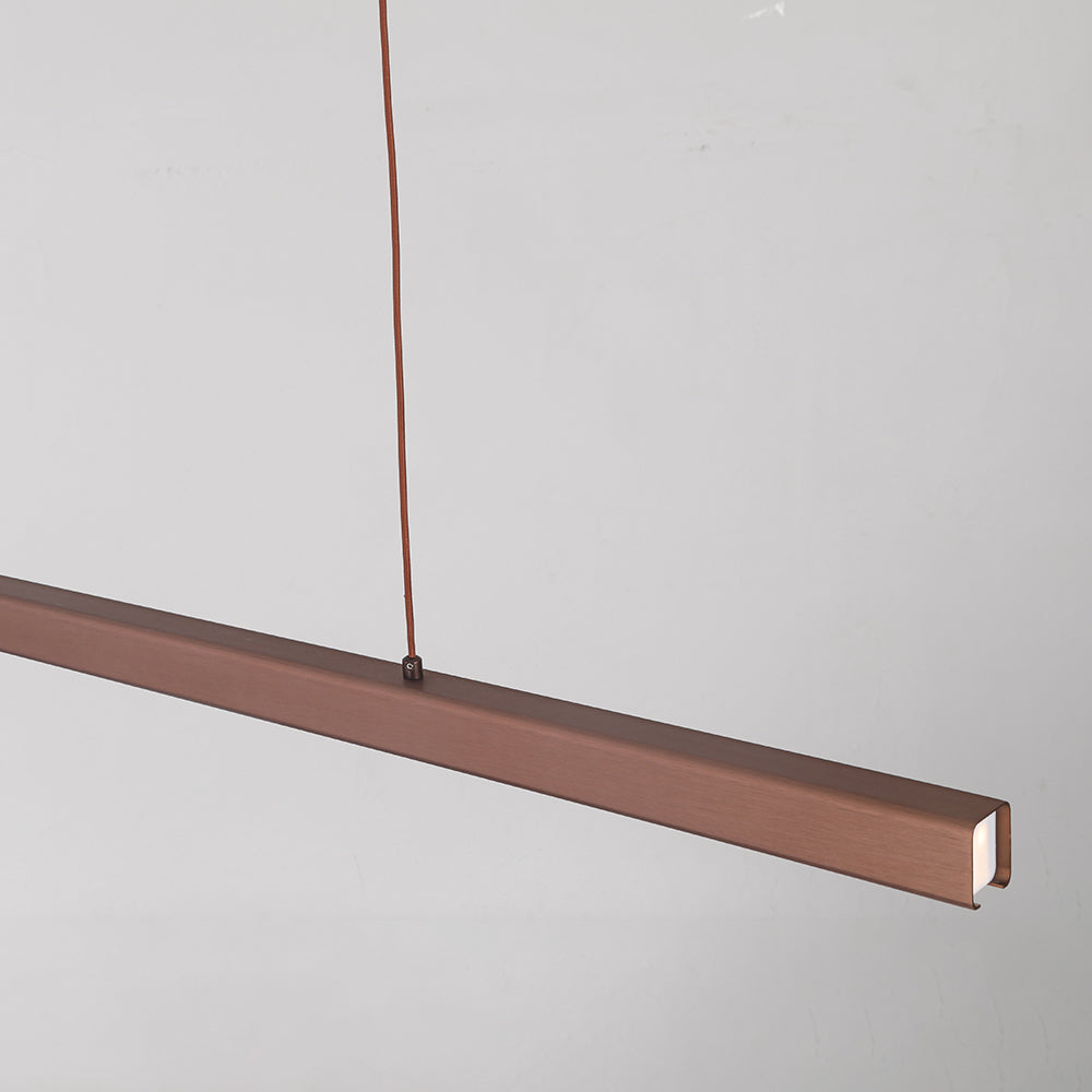 Norvale Minimalist Metal Linear Pendant Light