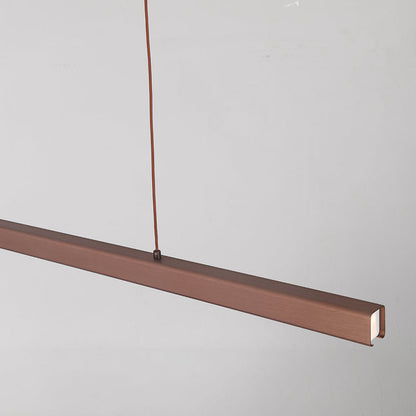 Norvale Minimalist Metal Linear Pendant Light