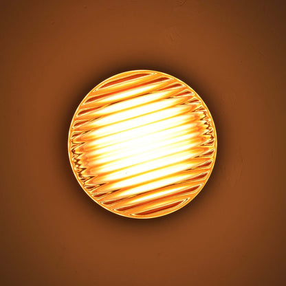 Round Coloured Wall Light