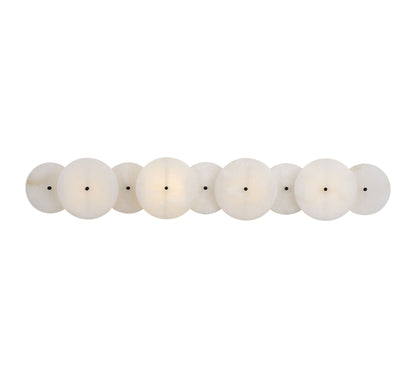 Lunavey Modern Alabaster Disc Vanity Light