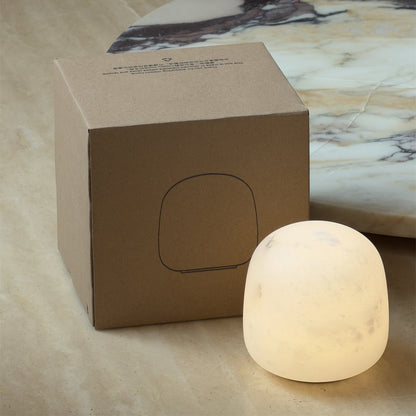 Alabaster Stone Cordless Table Lamp