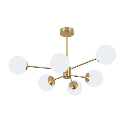 Spunik Opal Sphere Chandelier