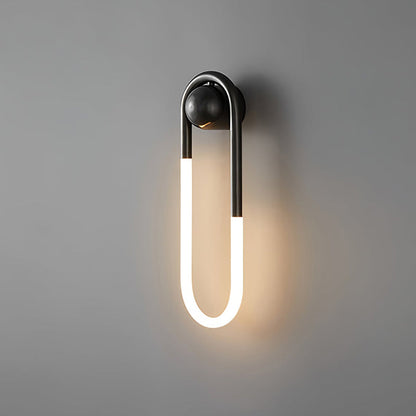 Oval Acrylic Tube Wall Light