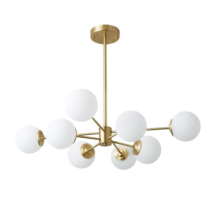 Spunik Opal Sphere Chandelier