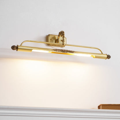 Ornate Brass Picture Wall Light