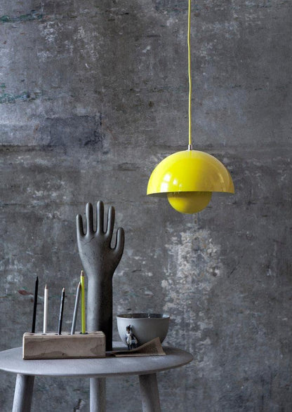 Twin Dome Metal Pendant Light