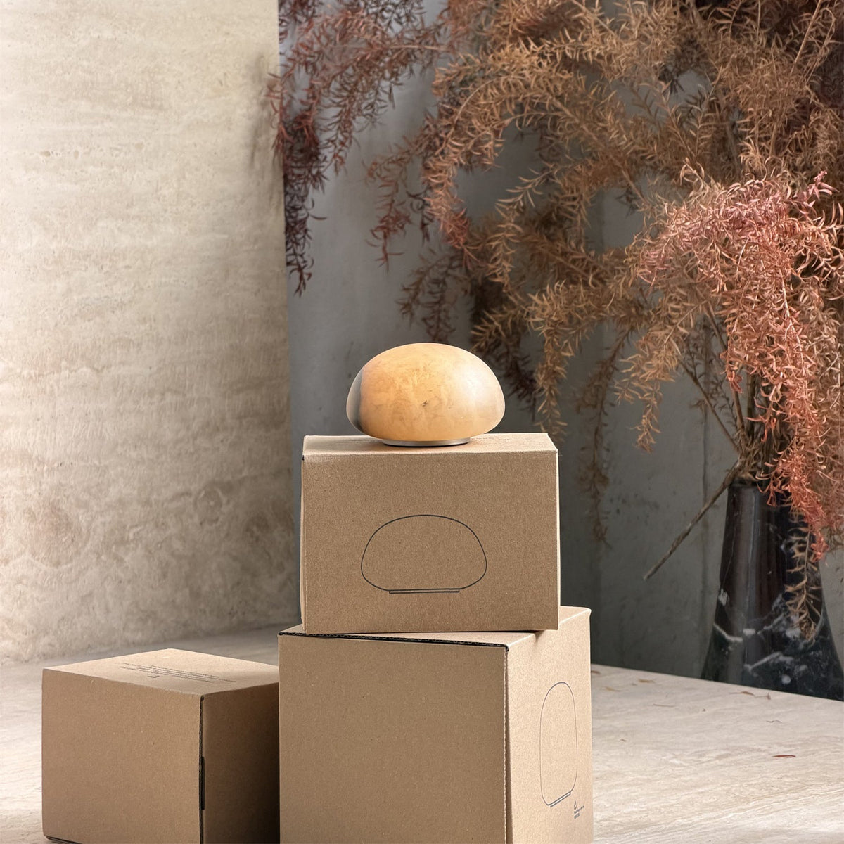 Alabaster Stone Cordless Table Lamp