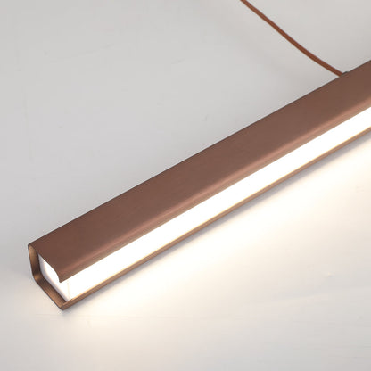 Norvale Minimalist Metal Linear Pendant Light