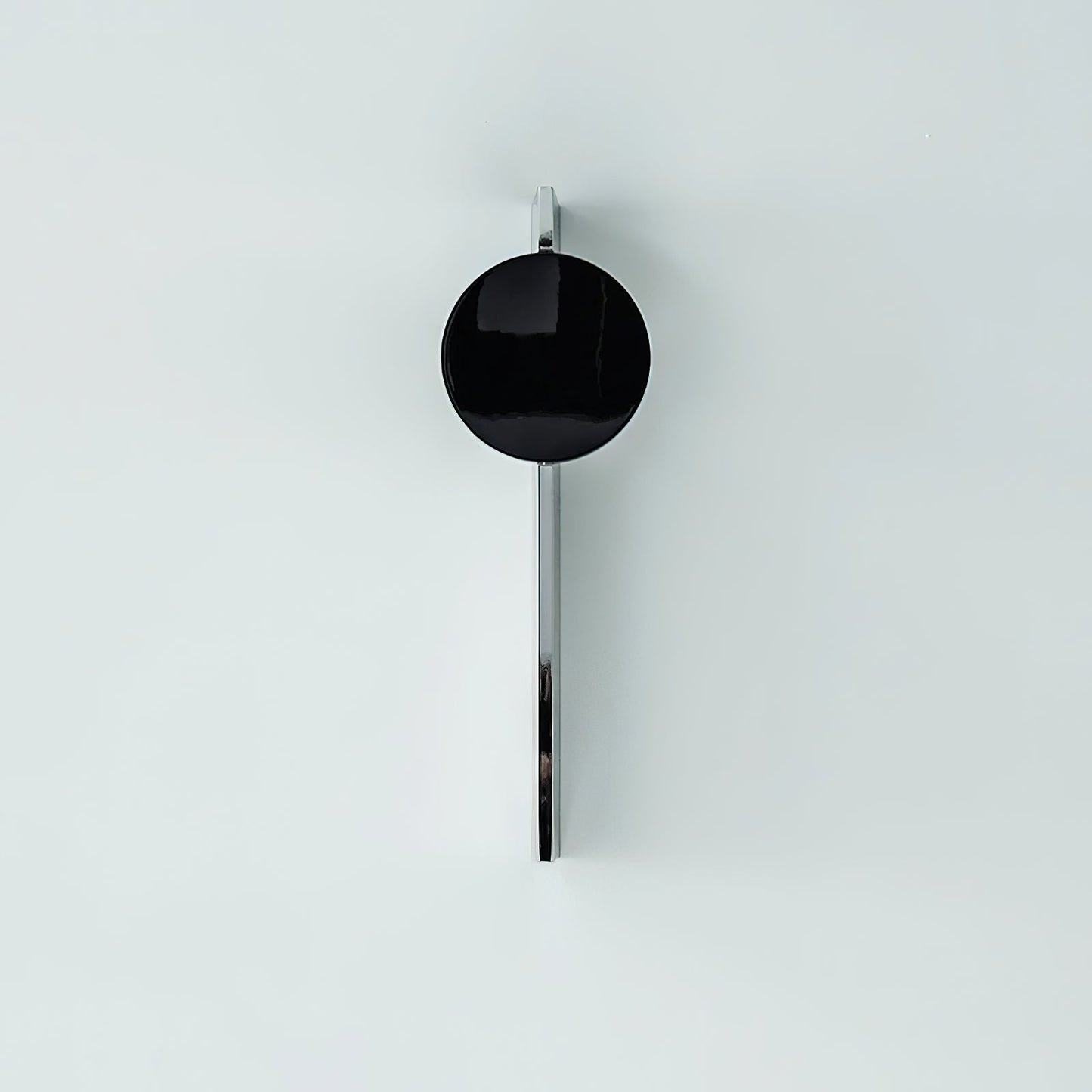 Mirrored Disc Sculptural Wall Light