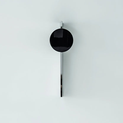 Mirrored Disc Sculptural Wall Light