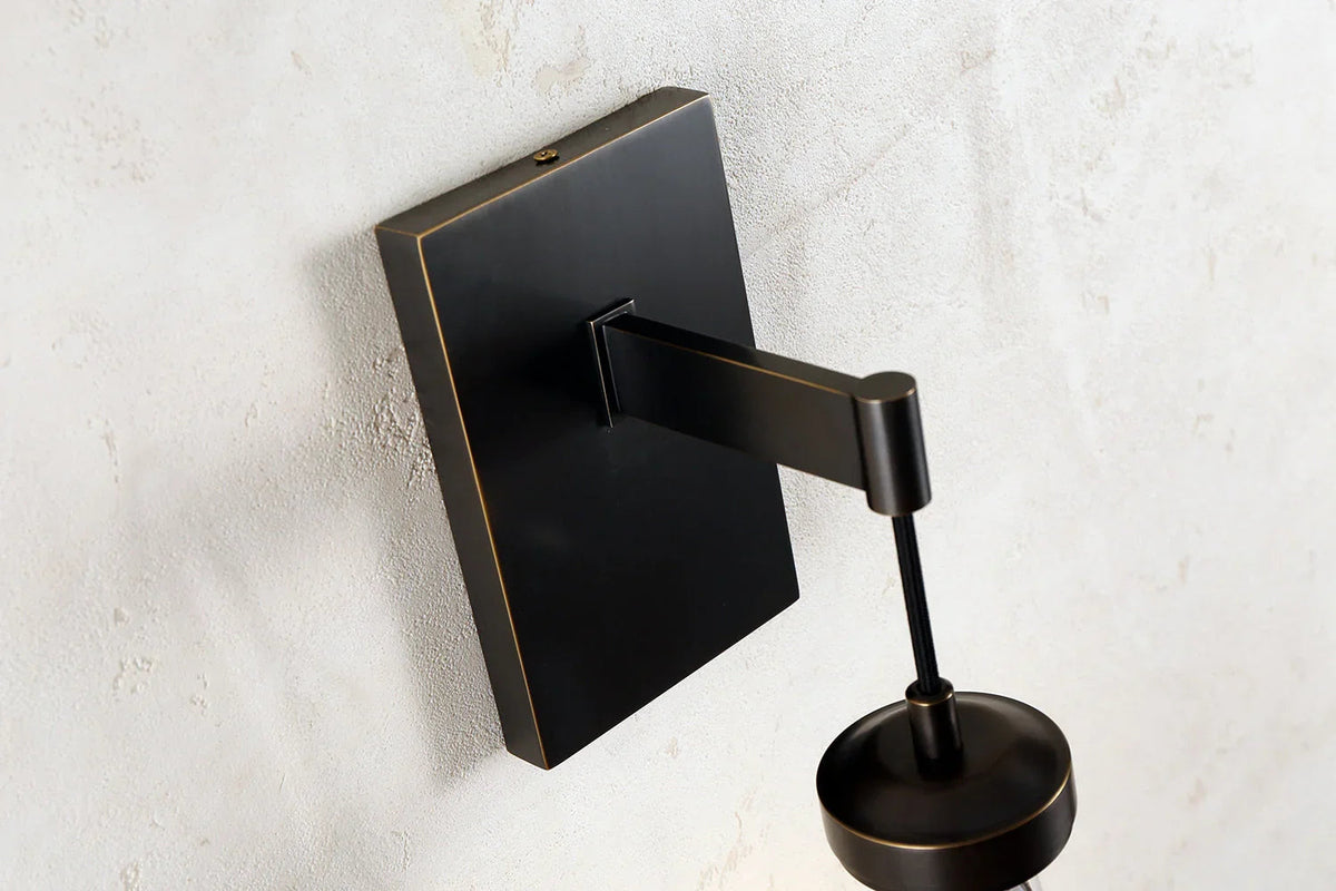 Teardrop Glass Wall Light