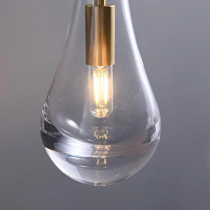 Teardrop Glass Wall Light