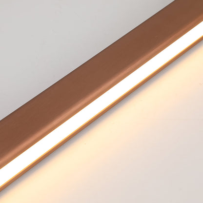Norvale Minimalist Metal Linear Pendant Light