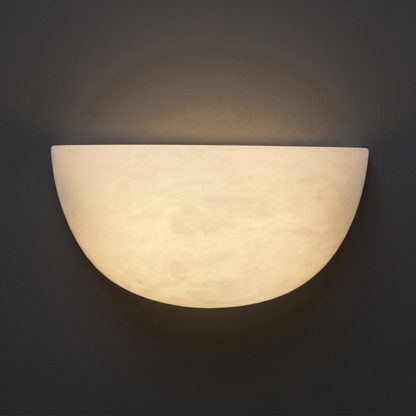 Sculptural Alabaster Wall Light