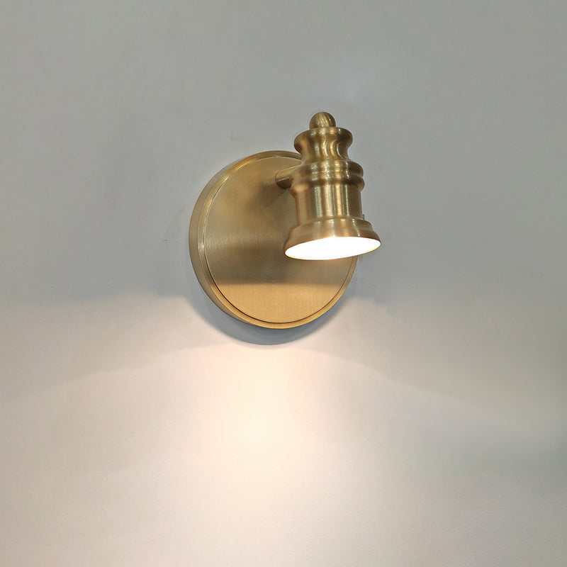 Brass Linear Spotlight Wall Light