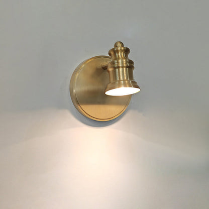 Brass Linear Spotlight Wall Light