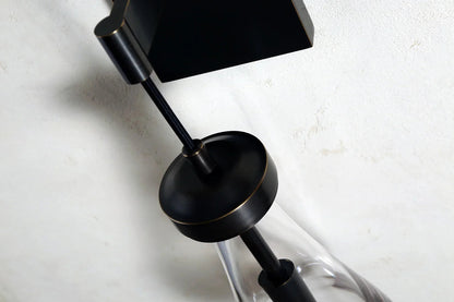 Teardrop Glass Wall Light