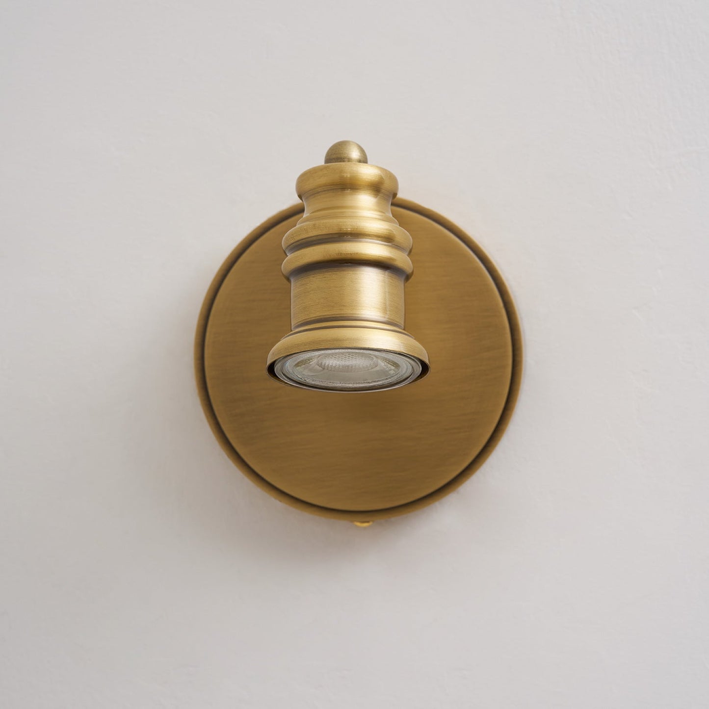 Brass Linear Spotlight Wall Light