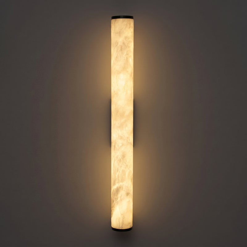 Sculptural Alabaster Wall Light