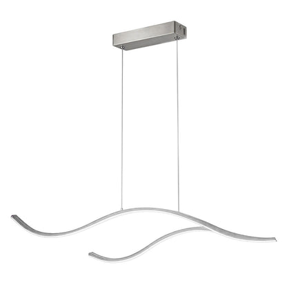Flowing Ribbon LED Pendant Light