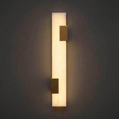 Sculptural Alabaster Wall Light