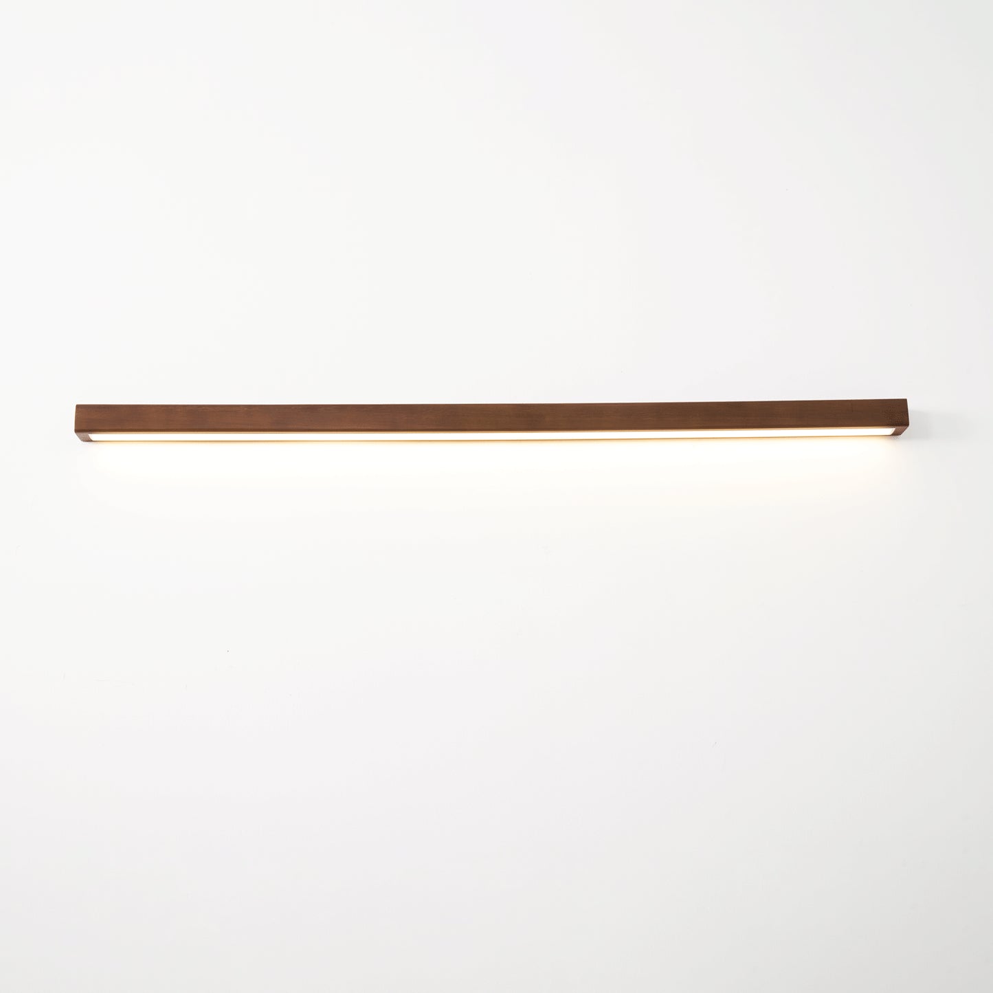 Slim Wood Linear Wall Light