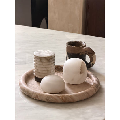 Alabaster Stone Cordless Table Lamp