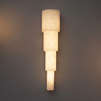 Sculptural Alabaster Wall Light