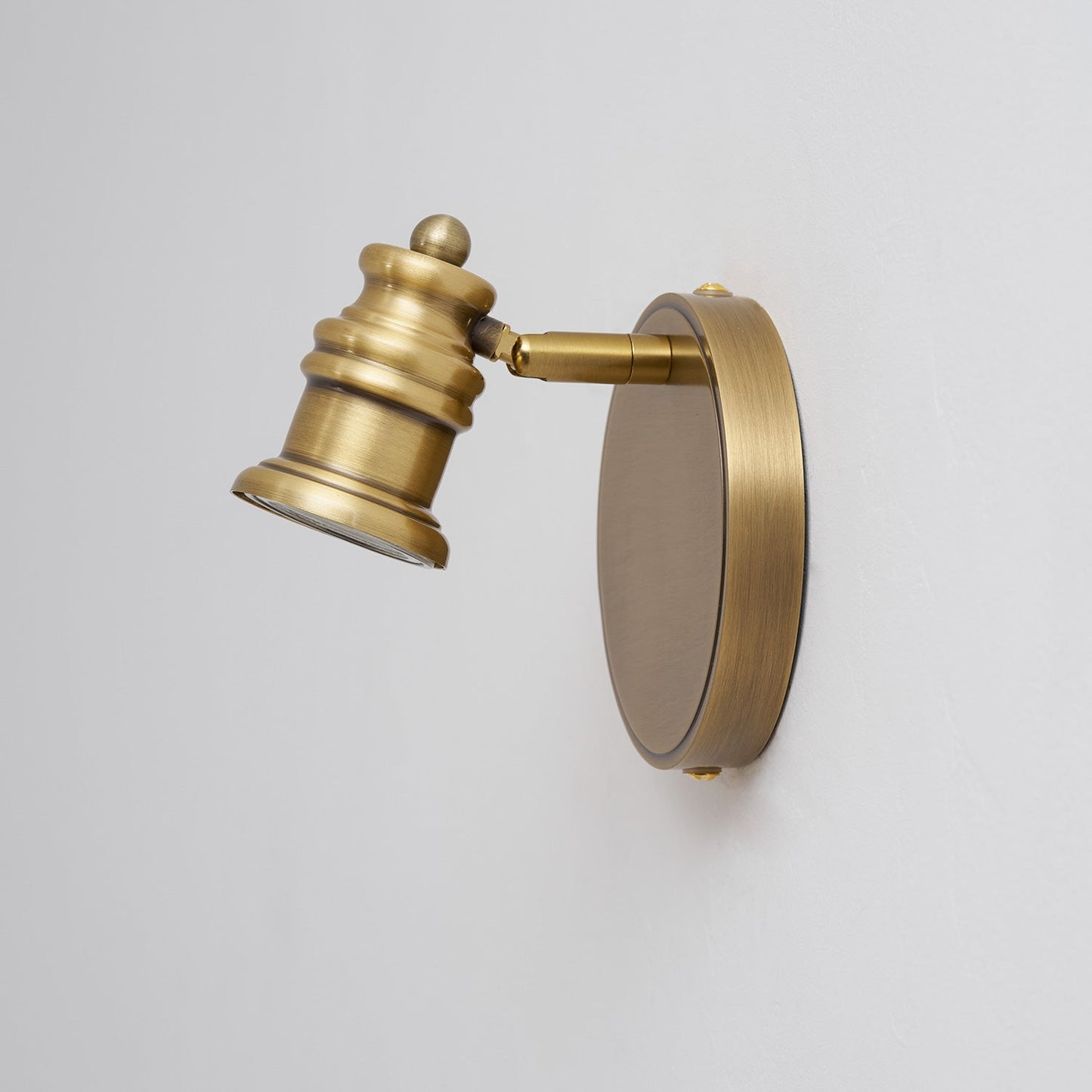 Brass Linear Spotlight Wall Light
