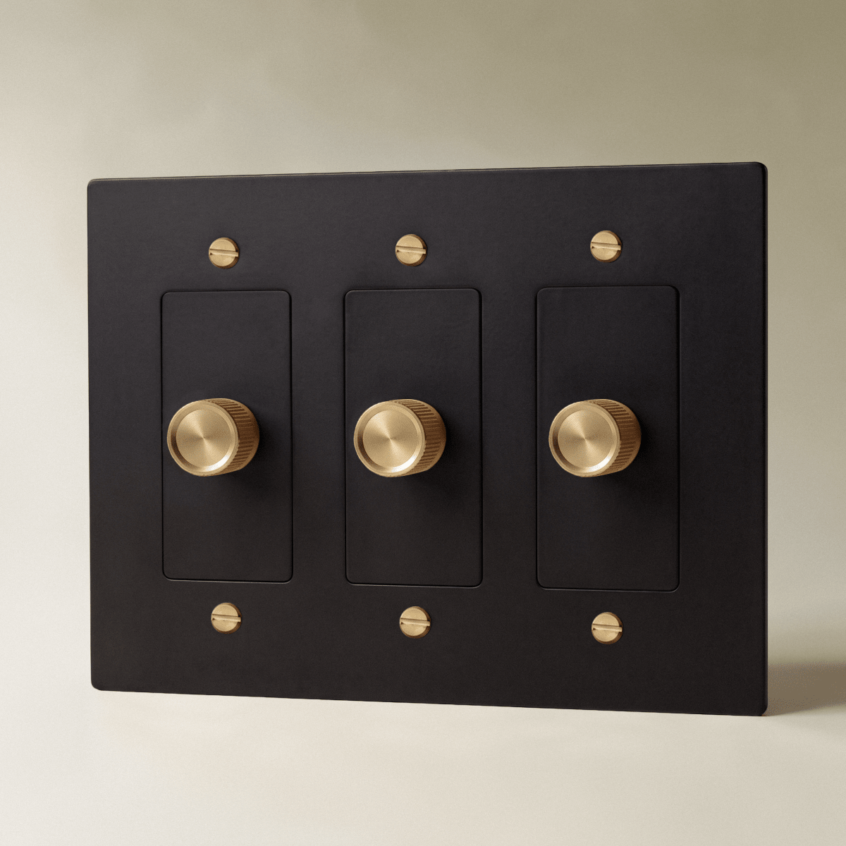 Norvessa Vintage Brass Rotary Dimmer Switch