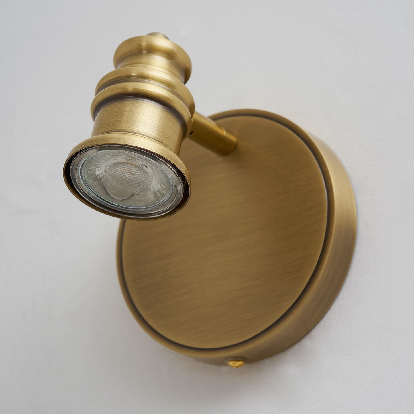 Brass Linear Spotlight Wall Light