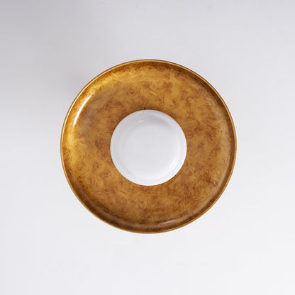 Wide Disc Flush Ceiling Light