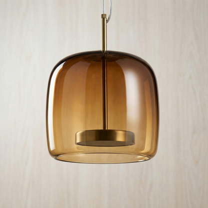 Lumira Nordic Tinted Glass Pendant Light