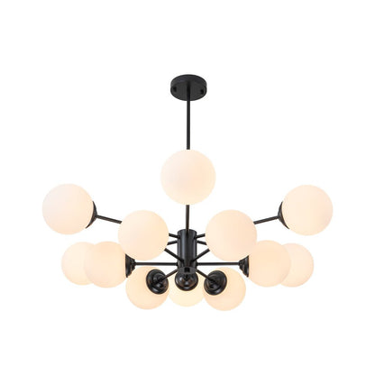 Spunik Opal Sphere Chandelier