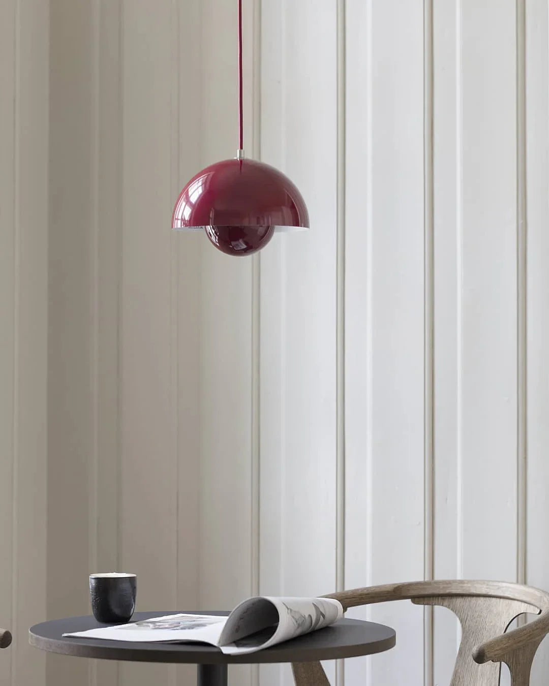 Twin Dome Metal Pendant Light