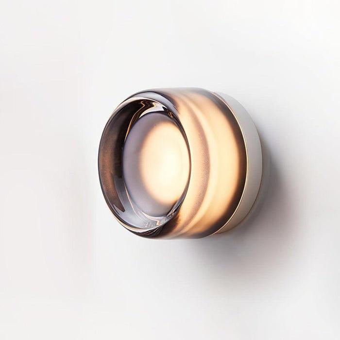 Round Coloured Wall Light