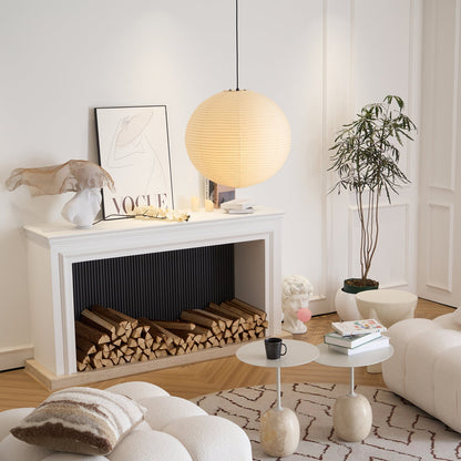 Sorella Japandi Rice Paper Pendant Light